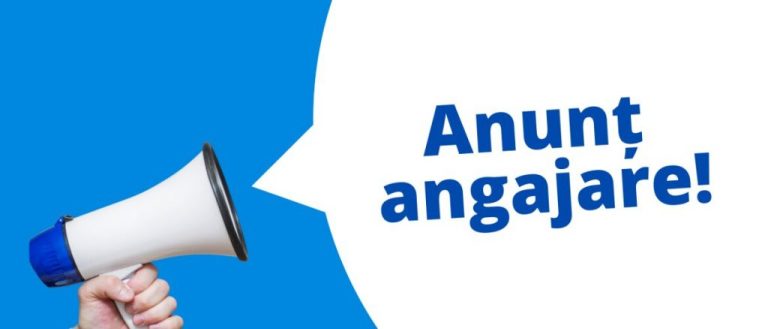 Anunț angajare